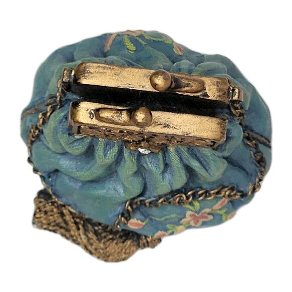 Vintage 2000 Nostalgia Handbags Card Holder Popular Imports Mini Coin Resin - Picture 6 of 8